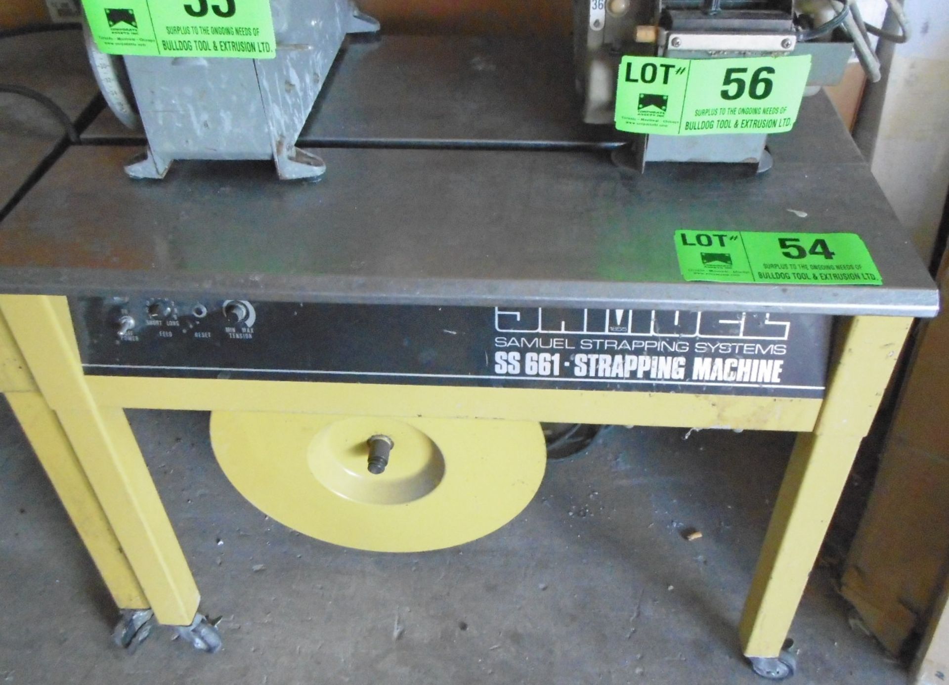 SAMUEL SS-661 STRAPPING MACHINE