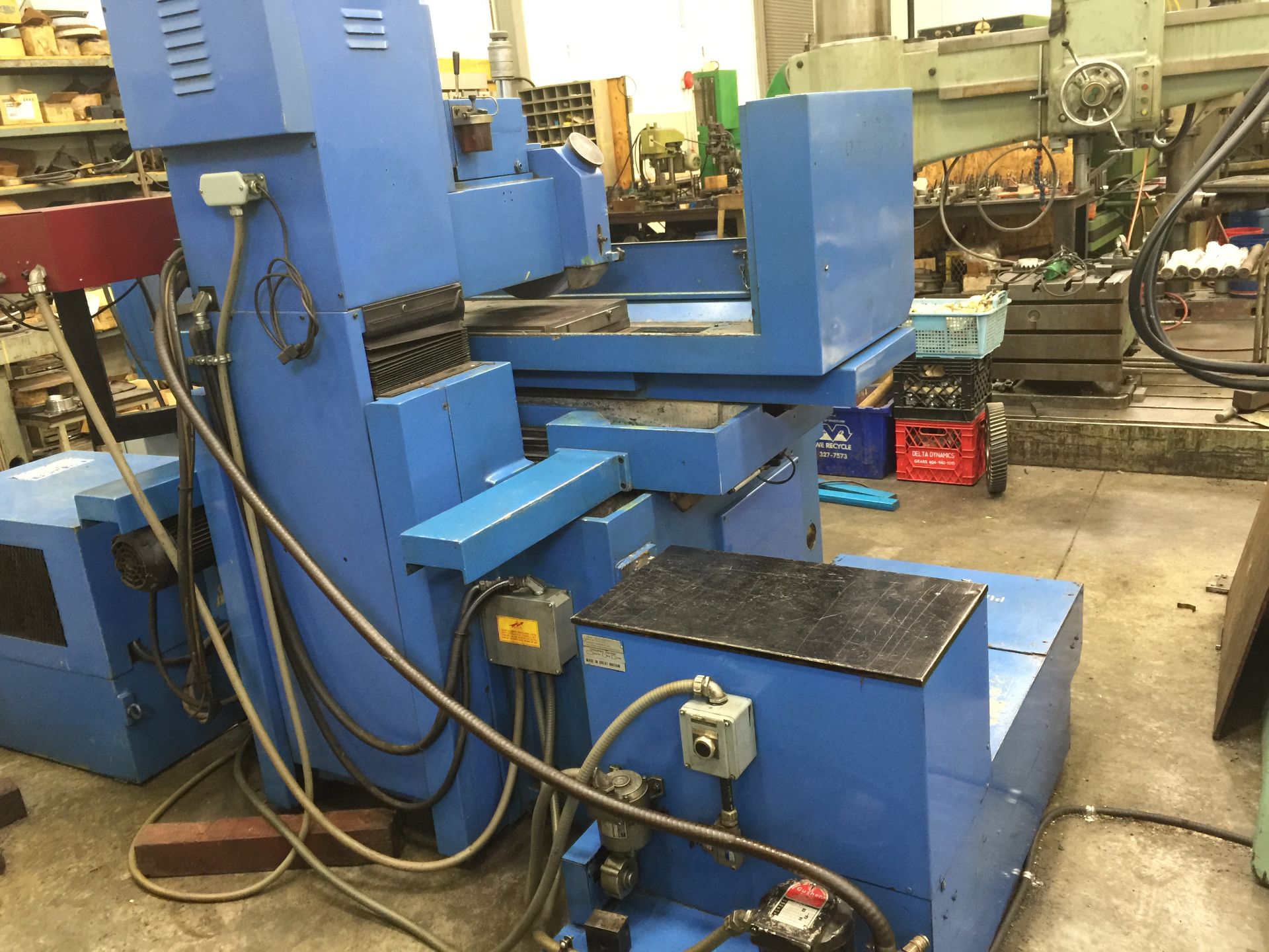 STEFOR RTB-8/5 16" X 32" HYDRAULIC SURFACE GRINDER S/N 0489394 (CI) - Image 3 of 6