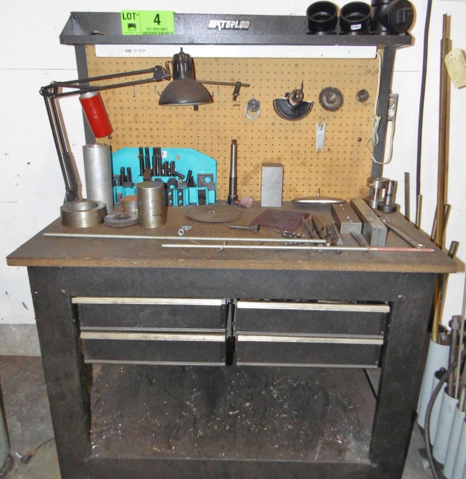 WATERLOO 4 DRAWER WORK BENCH