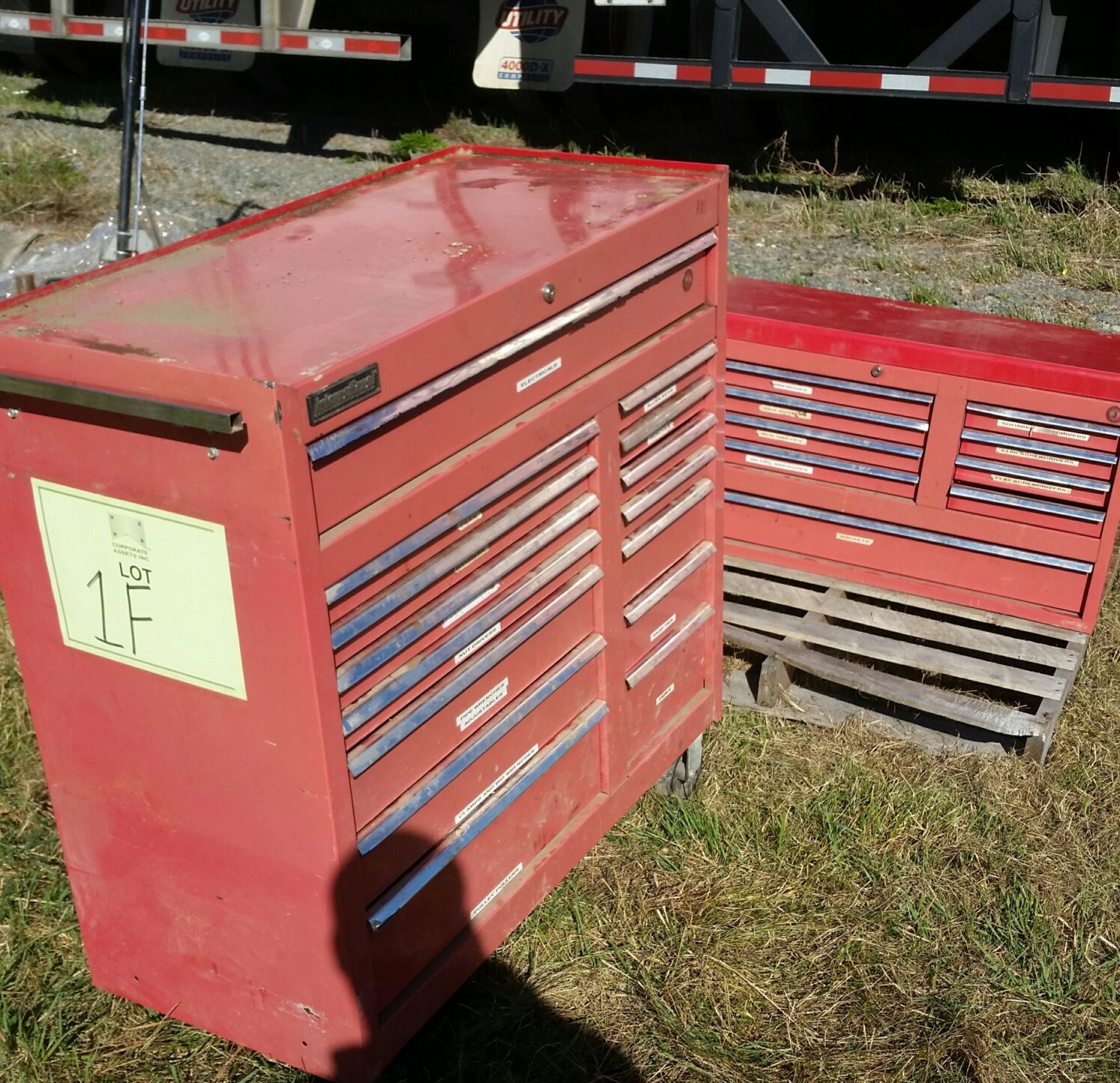 LOT TOOL BOXES