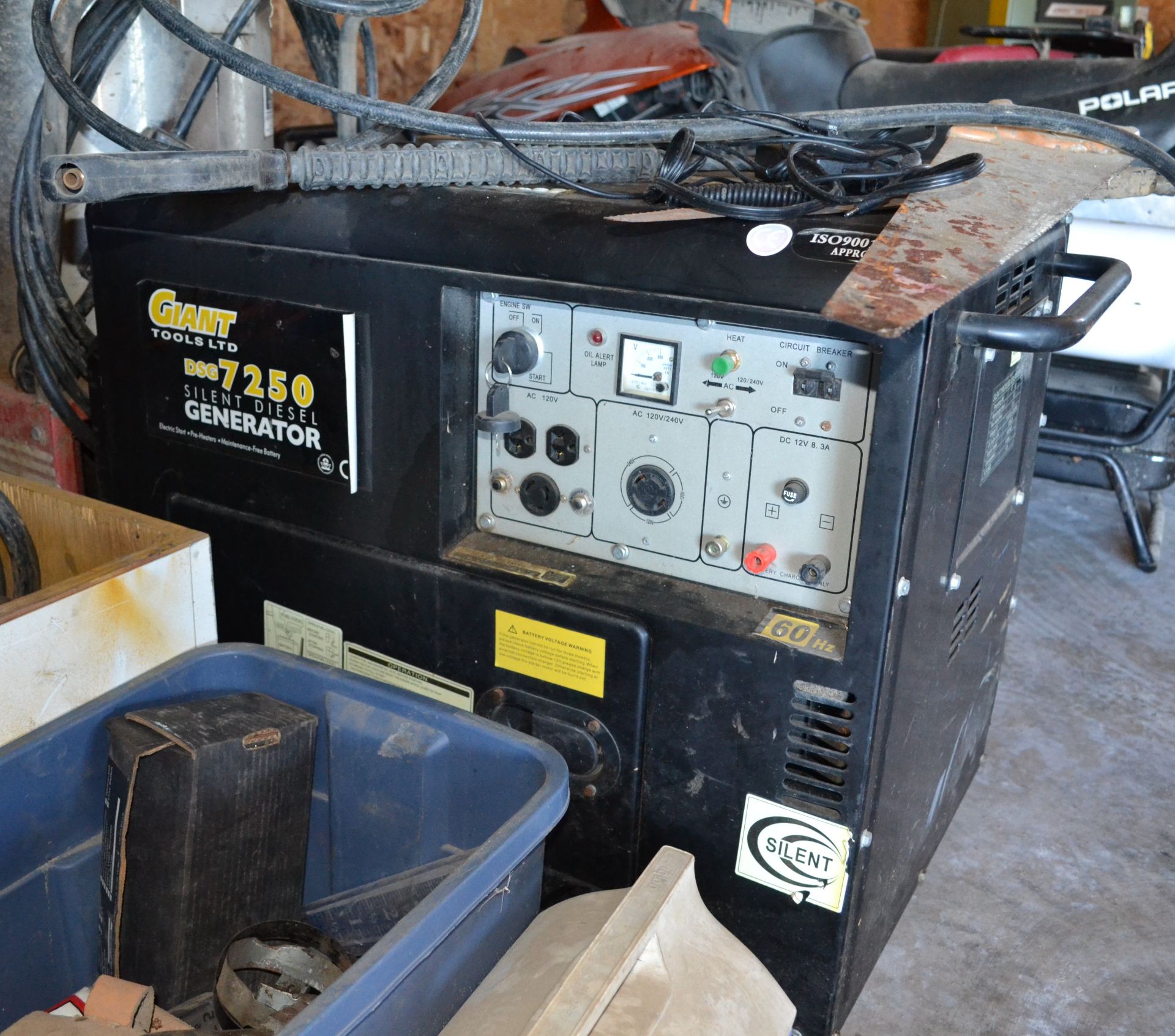 GIANT TOOLS DSG 7250 SILENT DIESEL GENERATOR