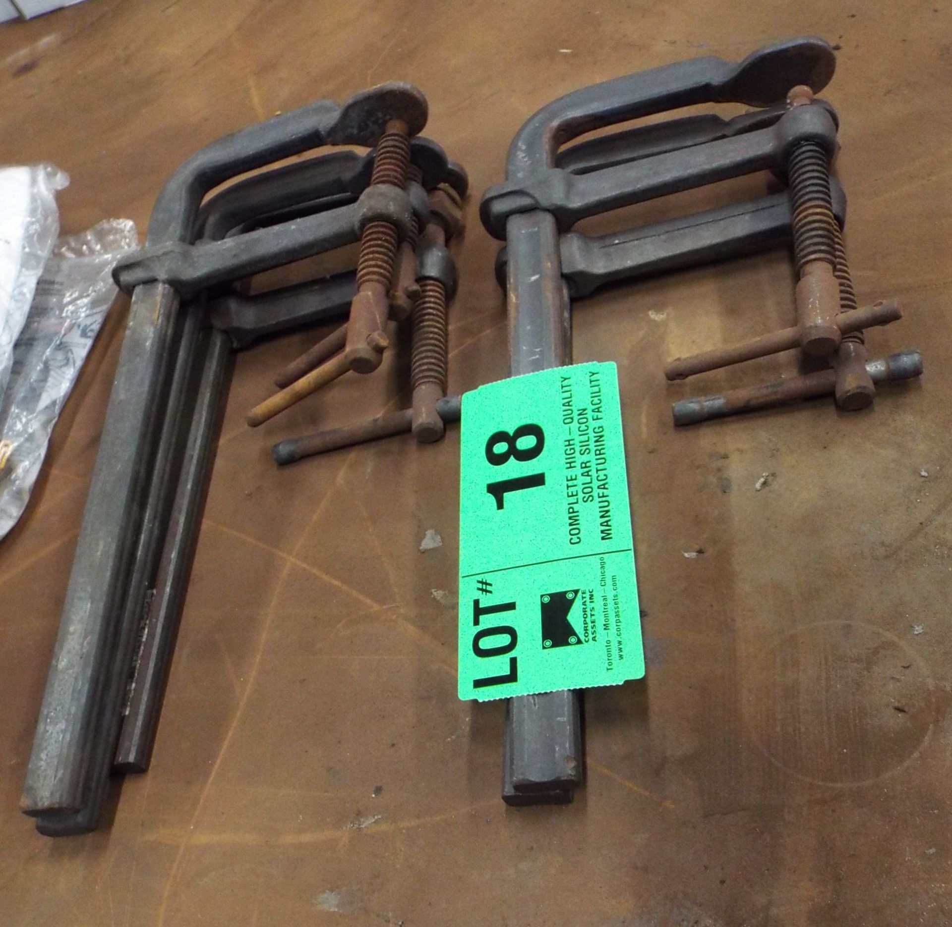 LOT/ BESSEY BAR CLAMPS