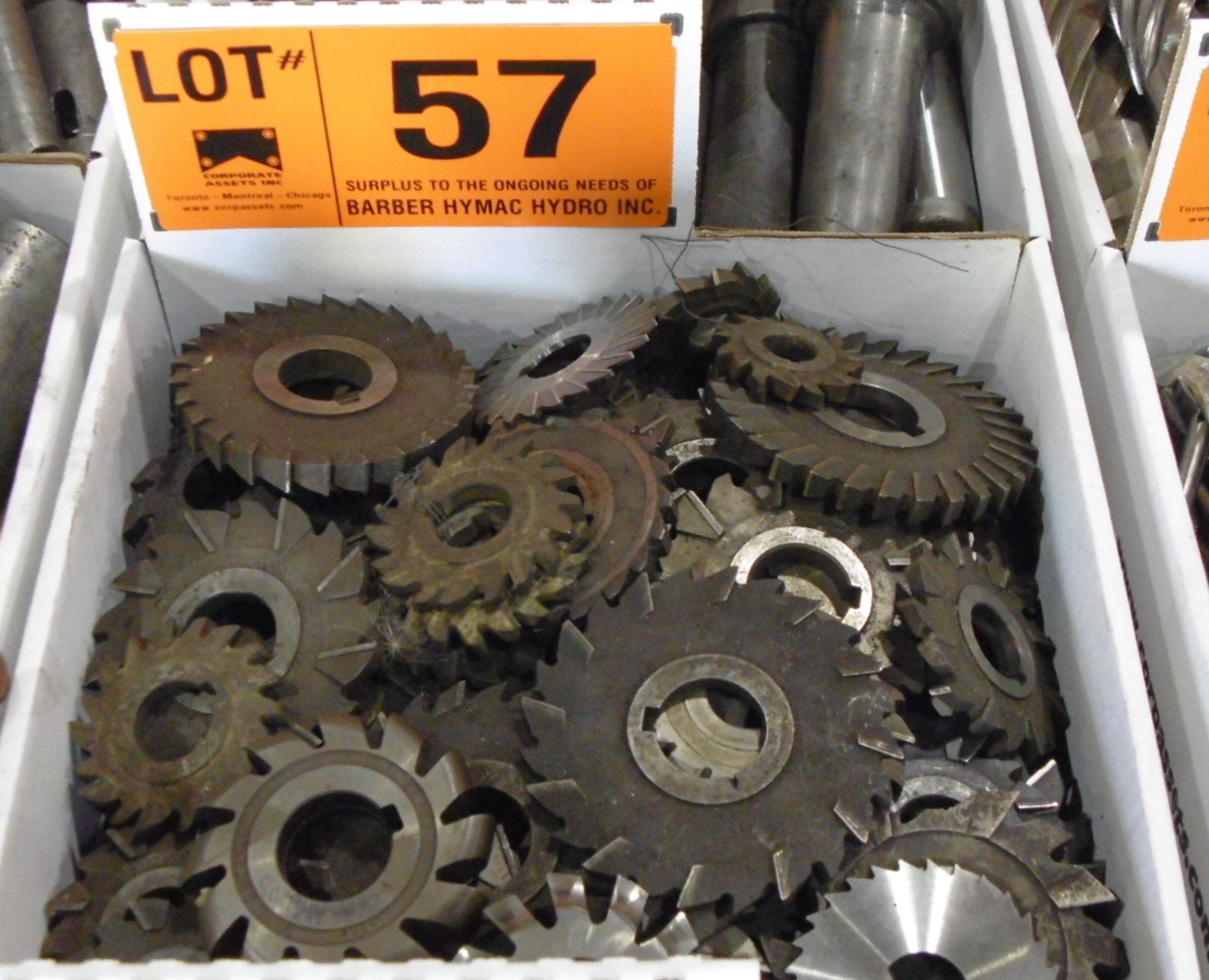 LOT/ MILLING CUTTERS