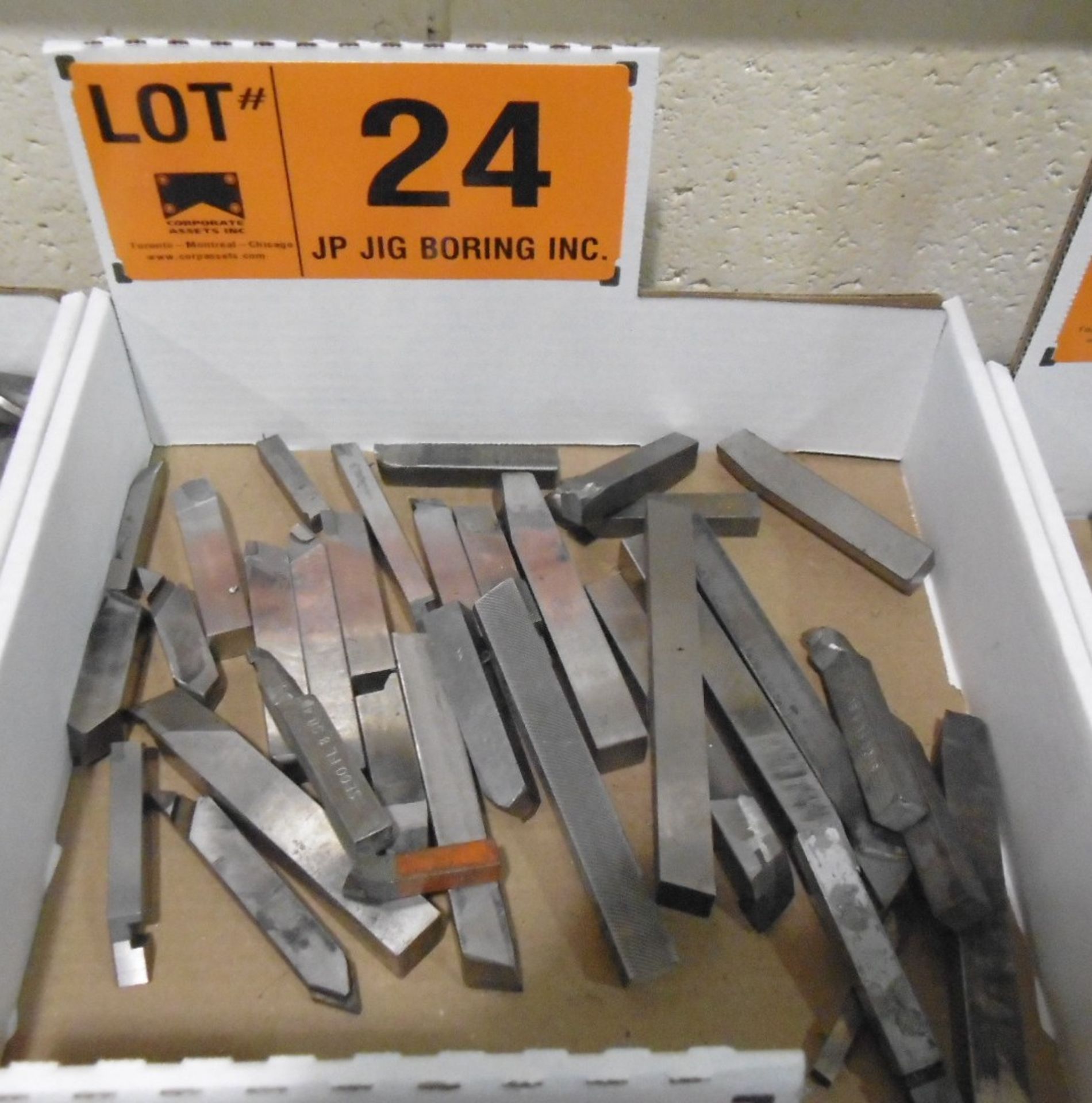 LOT/ CARBIDE TIPPED CUTTING TOOLS