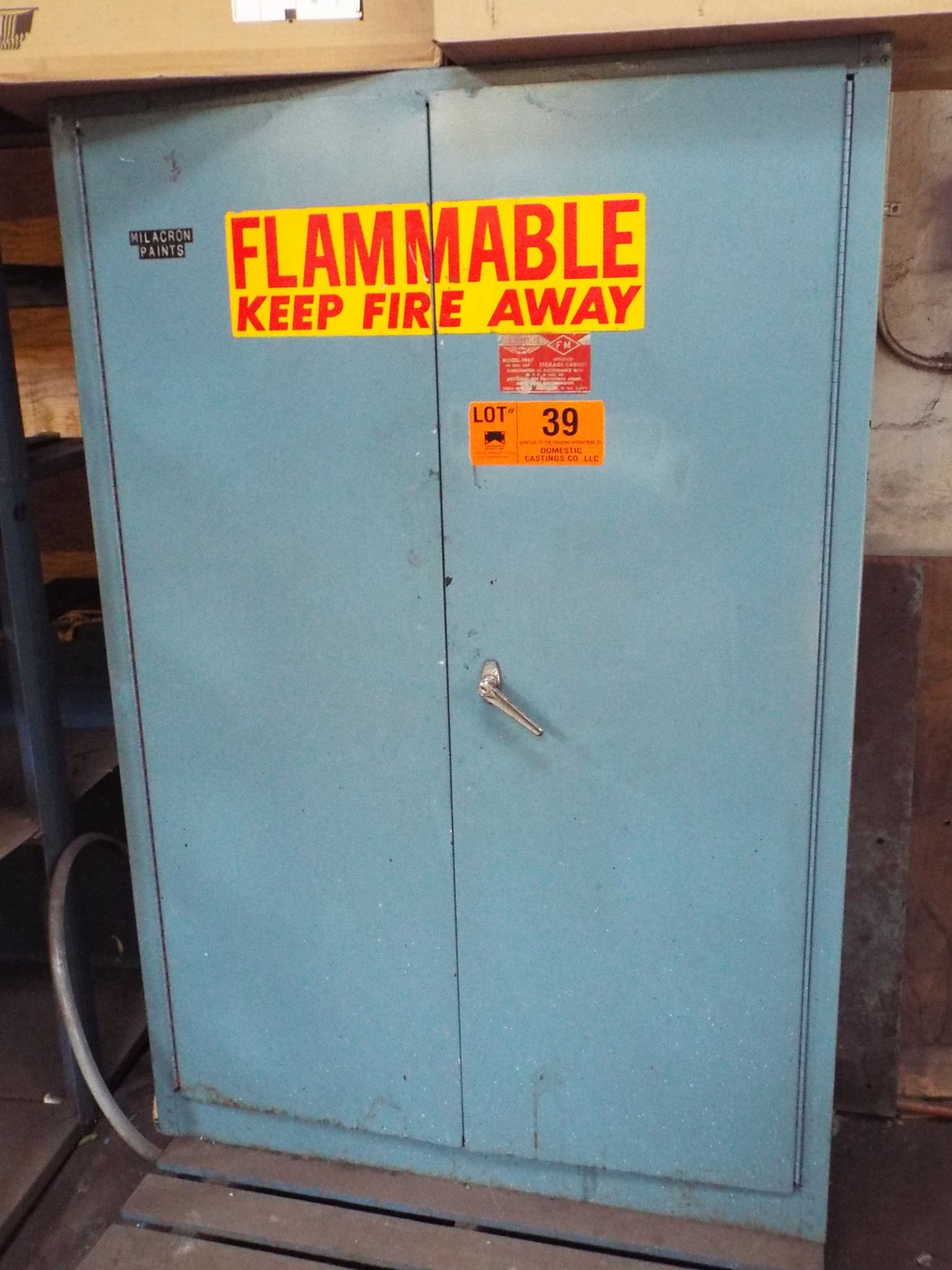 2 DOOR FIRE PROOF CABINET