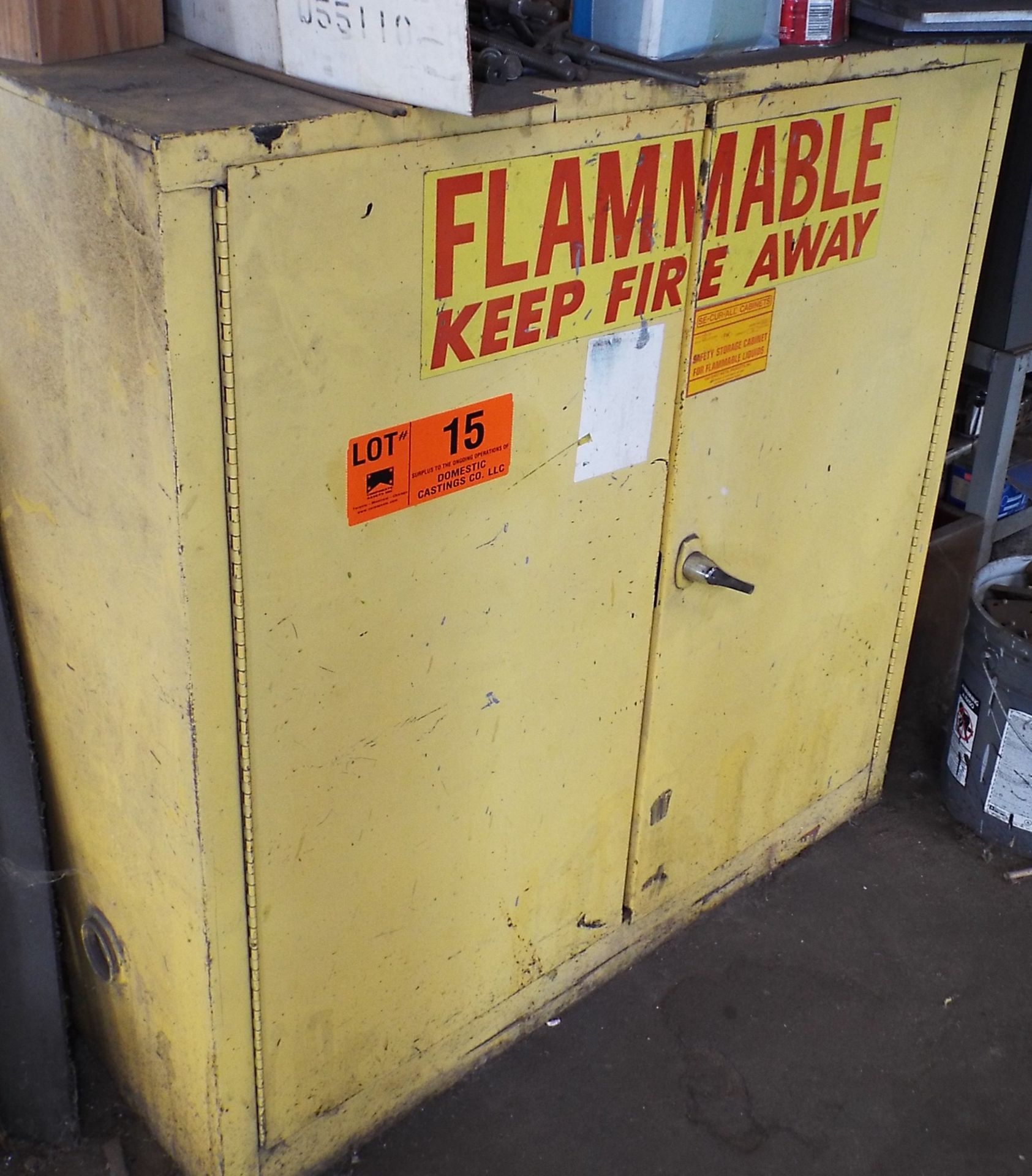 2 DOOR FIRE PROOF CABINET