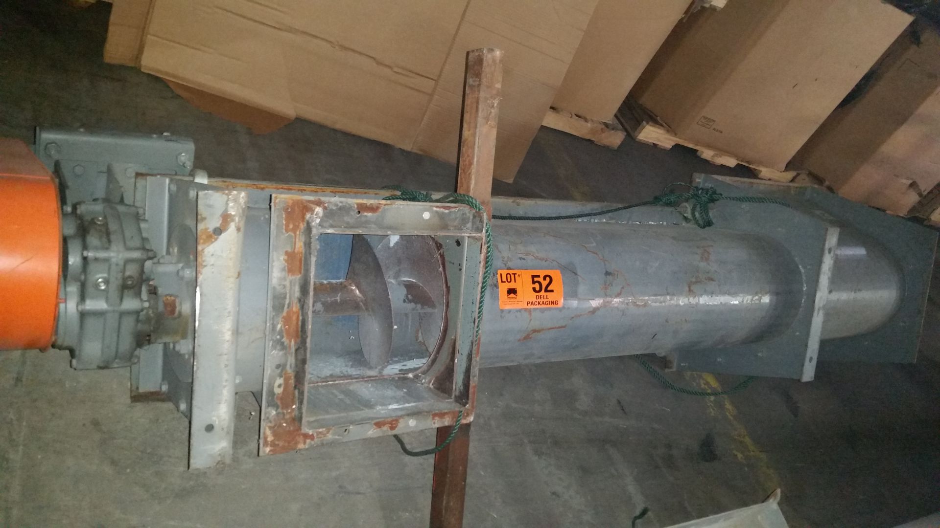 ROTARY SCREW CONVEYOR APPROX. 5'