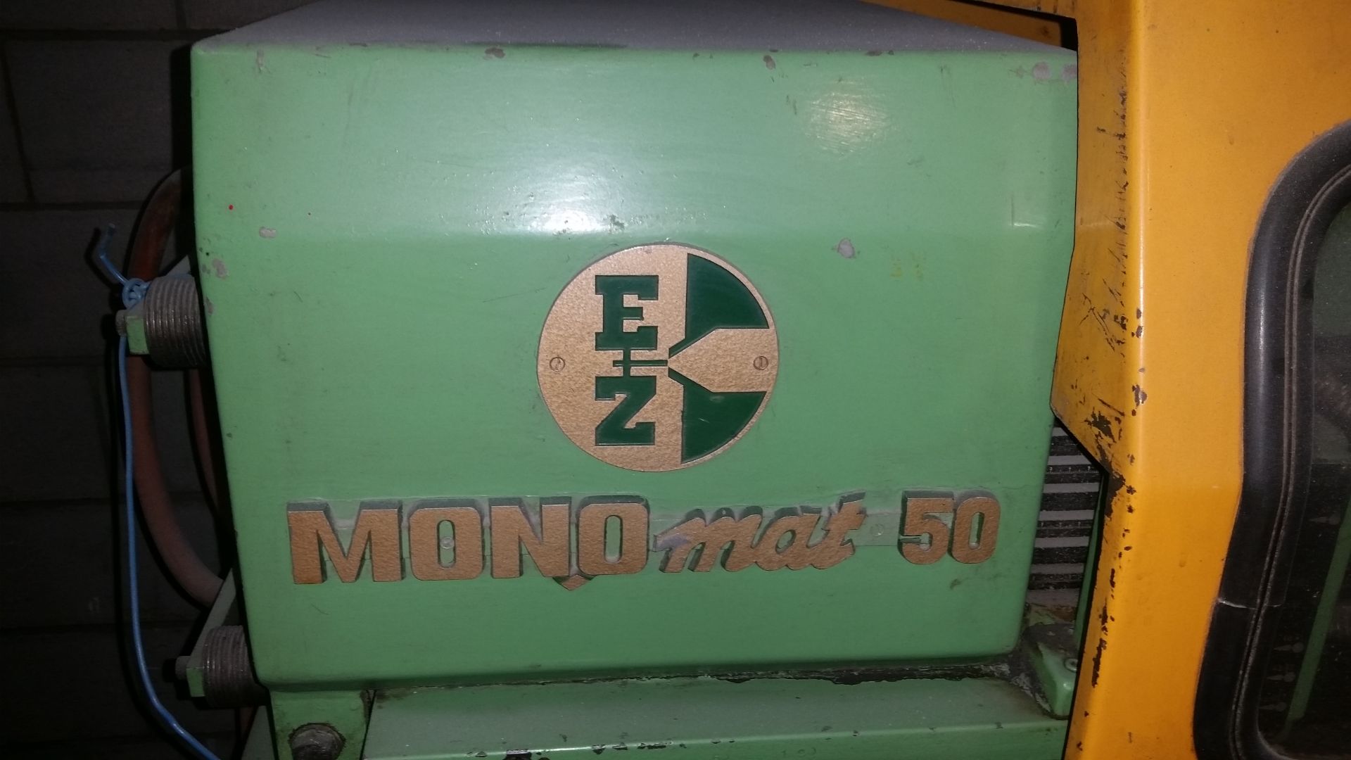 ECKERT & ZIEGLER MONO MAT 50 INJECTION MOULDING MACHINE S/N: 50-5065 (CI) - Image 2 of 3