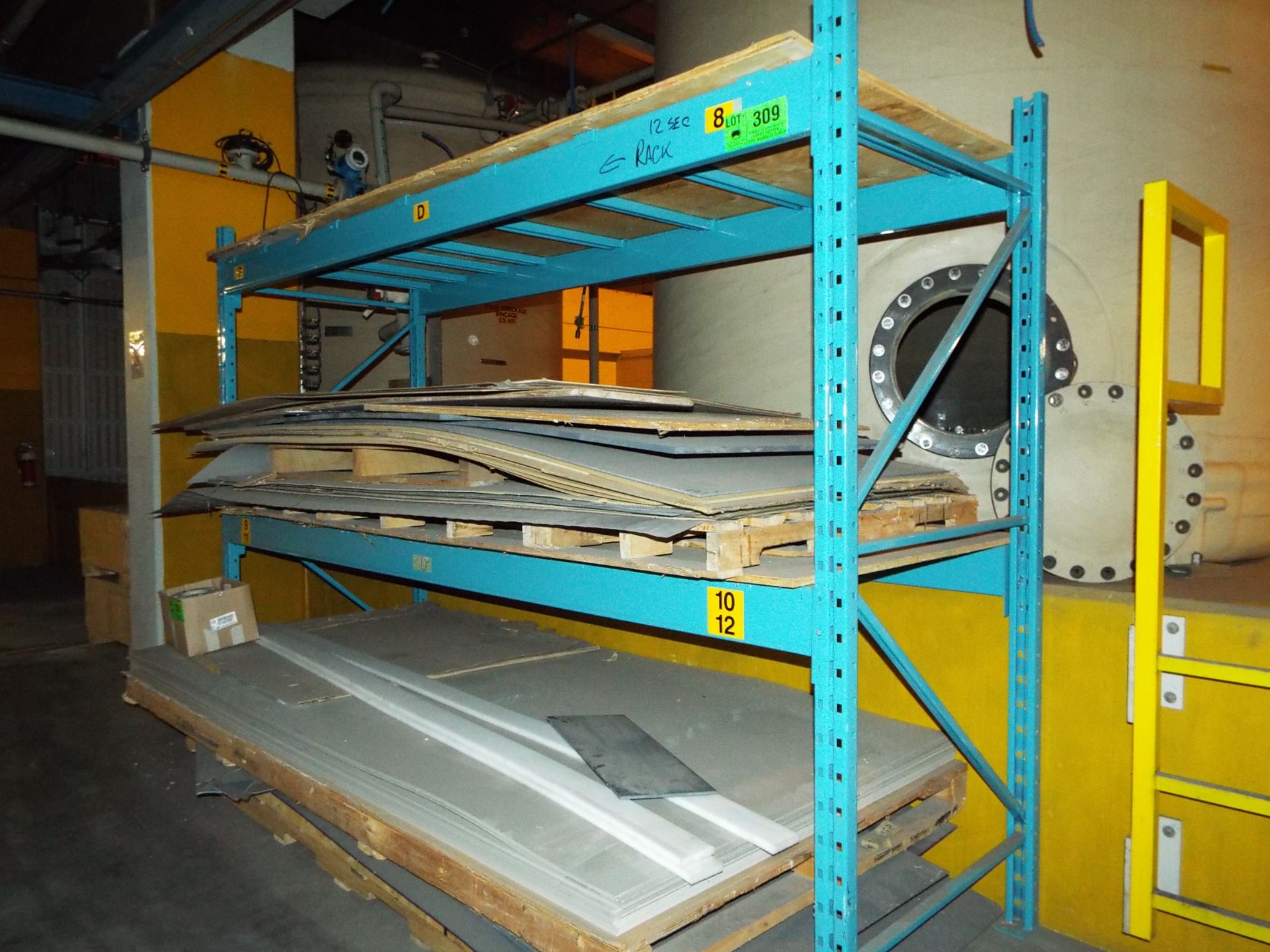 SECTIONS OF MEDIUM DUTY PALLET RACKING (CI) (DELAYED DELIVERY)