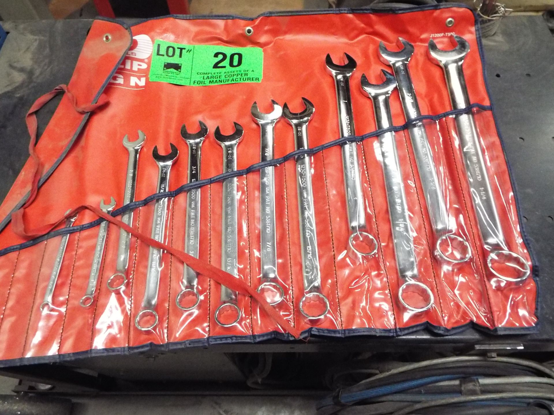 SAE COMBINATION WRENCH SET