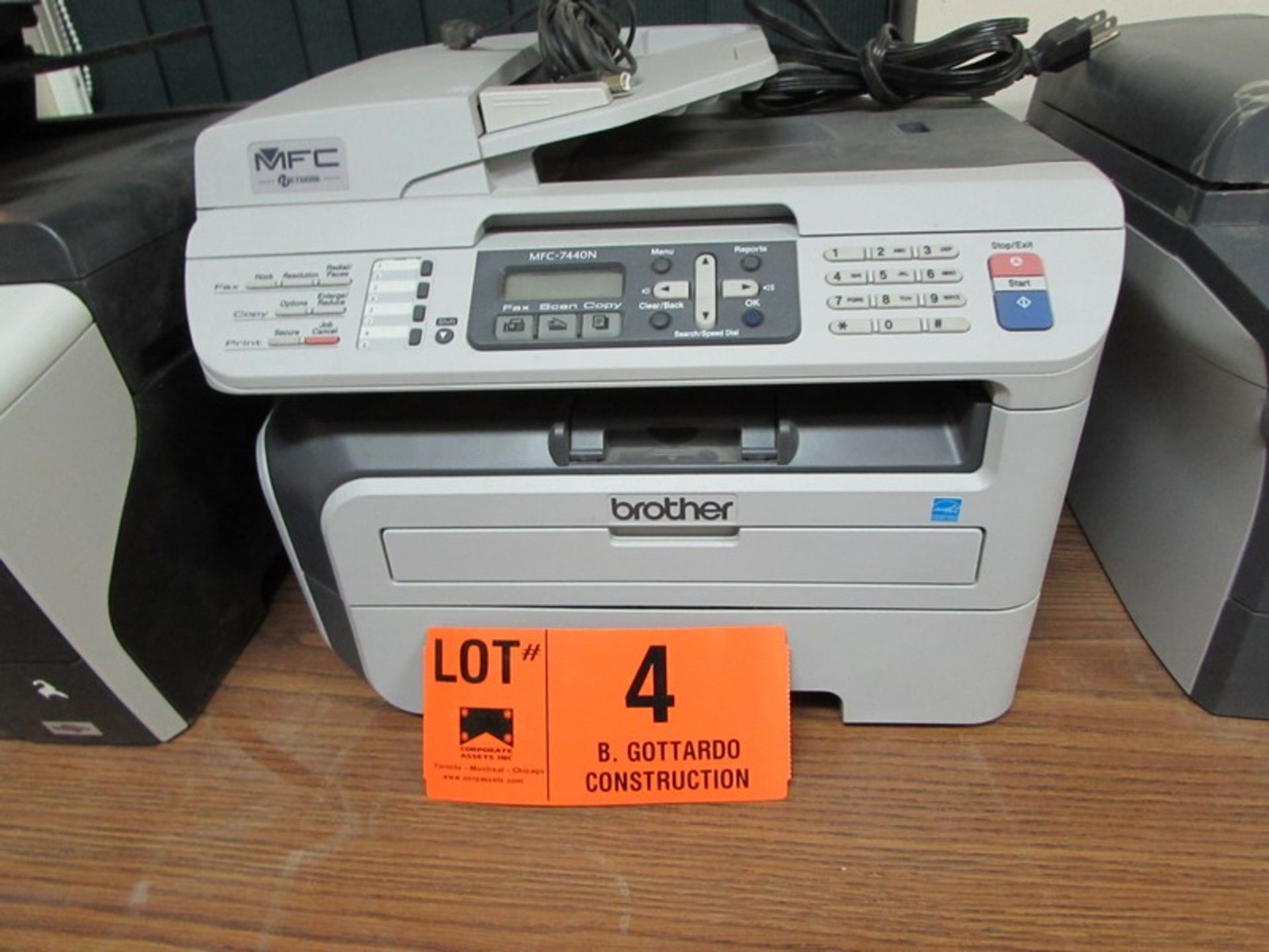 BROTHER MFC 7440N ALL-IN-ONE WITH FAX, SCAN, COPY, PRINT CAPABILITY