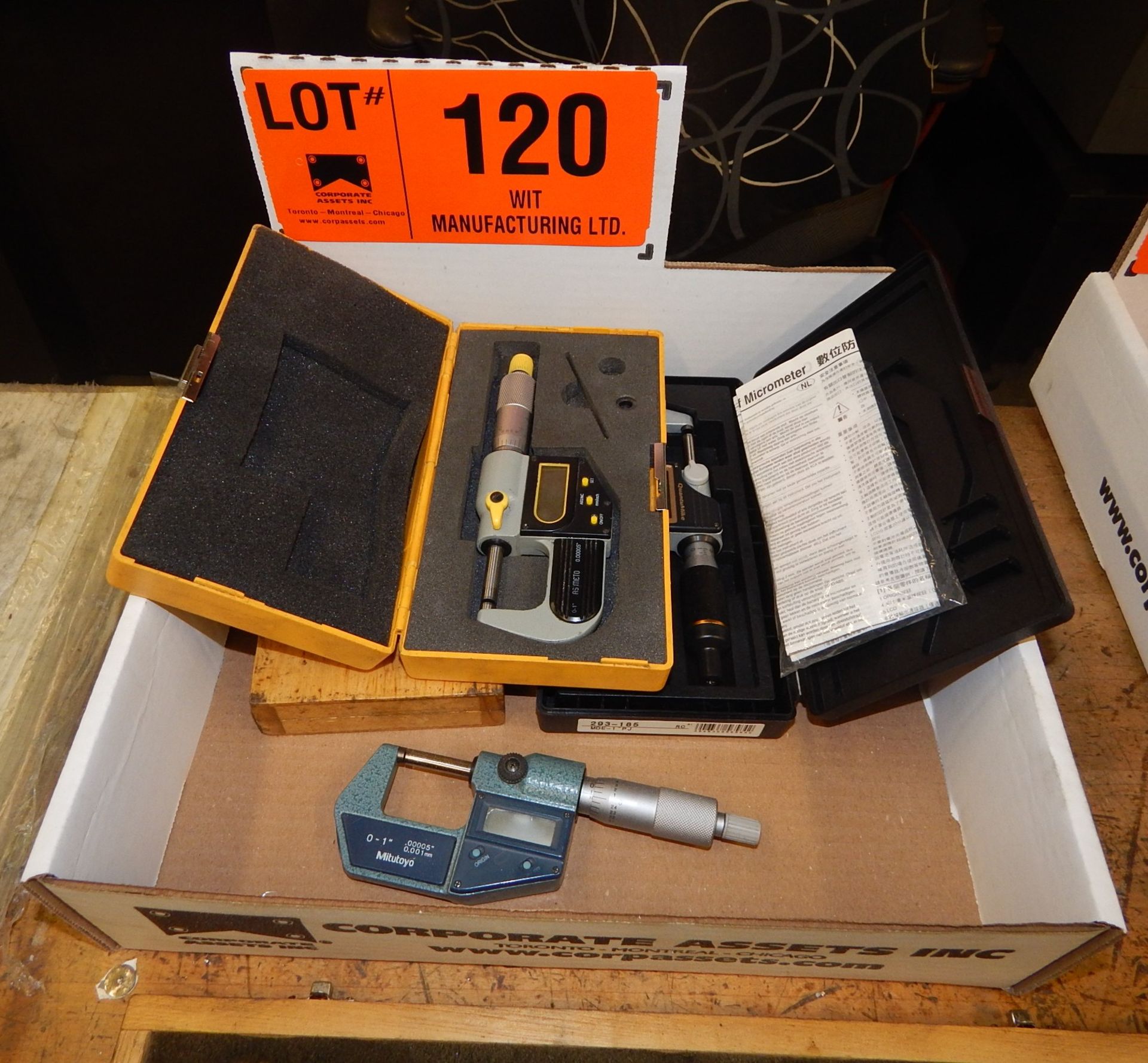 LOT/ ASST'D MICROMETERS