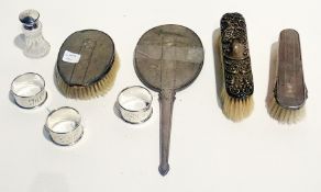 Quantity of various silver teaspoons, Ar