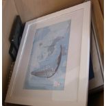 Various framed prints (1 box)