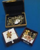 Small quantity enamelled and other costu