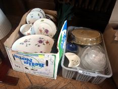 Assorted ceramics including Royal Worces