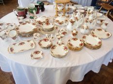 Large quantity Royal Albert "Old County