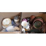 Various assorted ceramics including a ju