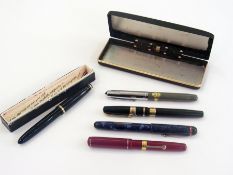 Collection of pens, Onoto fountain pen w