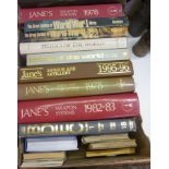 Various editions of Jane's including:- "