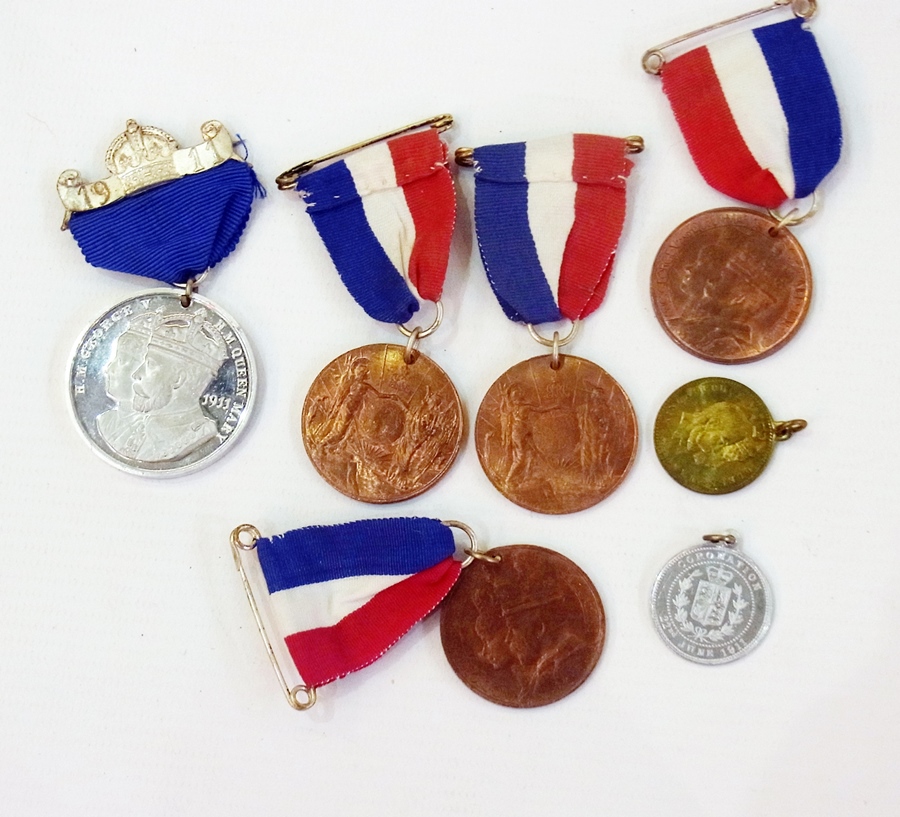 1911 Mayoral medal, sundry commemorative - Image 2 of 4