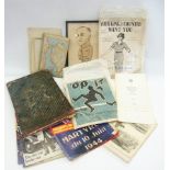 Quantity war memorabilia including "The