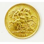 George V half-sovereign 1912