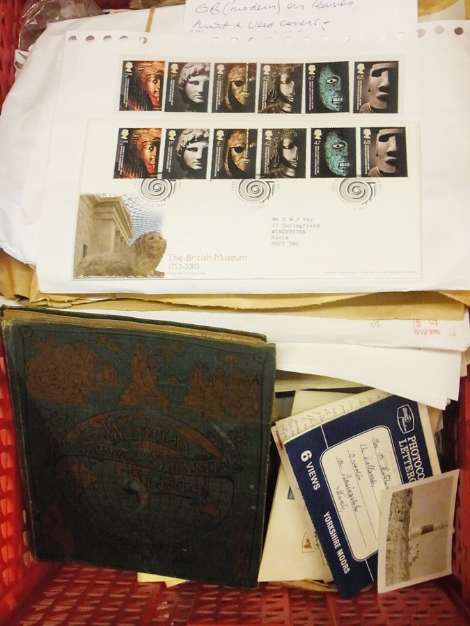 Large quantity of GB (modern) stamps on