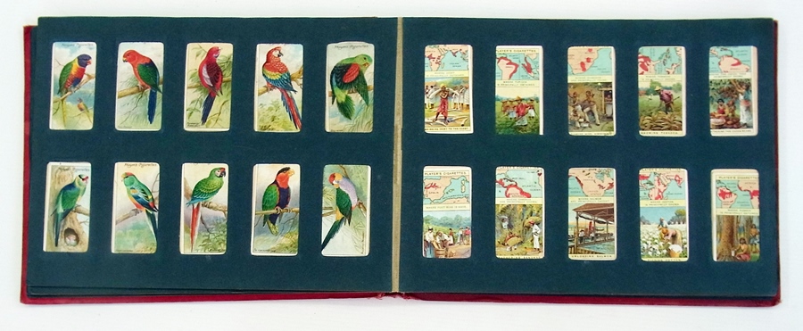 Red cigarette card album including Playe - Image 3 of 4