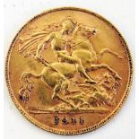 George V half sovereign 1911