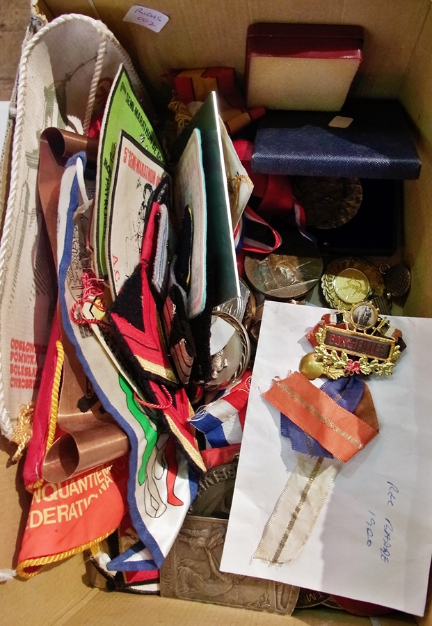 Large quantity French and other marathon