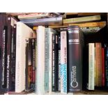 A large quantity of books on photography