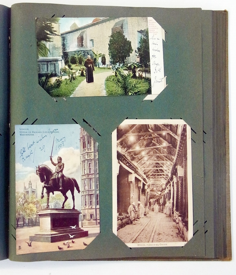 Postcard album containing early 20th cen - Image 4 of 4