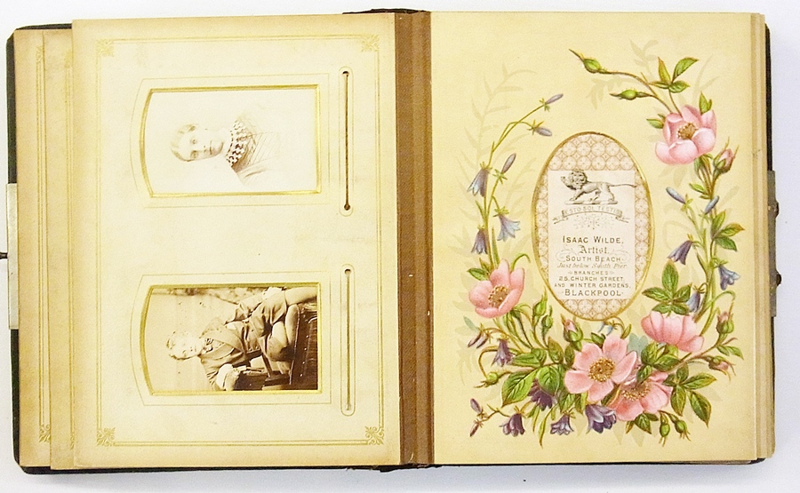 A Victorian carte de visite album, some - Image 3 of 4