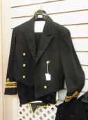 Two mid 20th century naval dress uniform