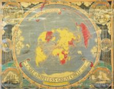 MacDonald Gill (1884-1947) map, the Grea