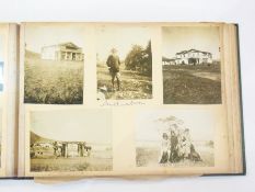 1923 photograph and postcard album of Au