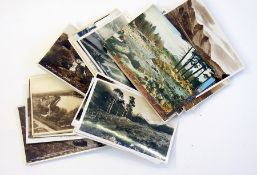 Quantity worldwide topographical postcar