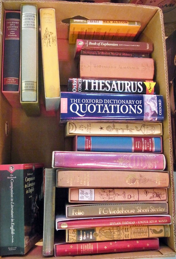 Quantity of Folio Society and other book