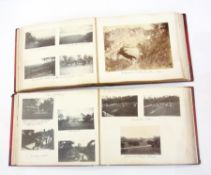 Two 1903 photograph albums, voyage to Au