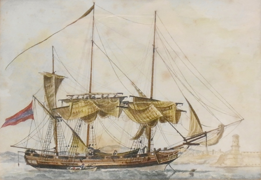 Two 19th century watercolours