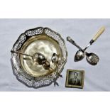 A large quantity of silver plate and oth