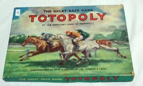 "The Great Race Game Totopoly" in origin