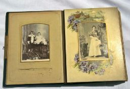 A collection of photographs, cartes-de-v
