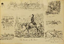 Six 19th century lithographs