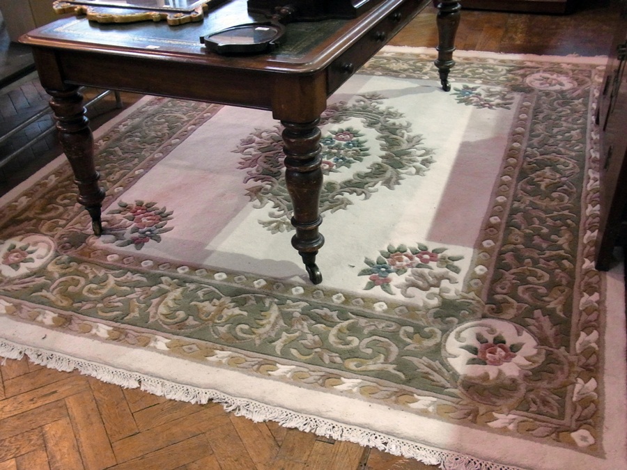 Chinese washed wool carpet, the cream gr