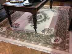 Chinese washed wool carpet, the cream gr