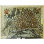 Map after Blaeu, Amsterdam