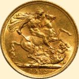 Gold sovereign, 1918