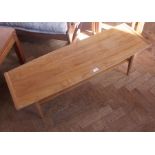 A Myer hardwood coffee table with unders